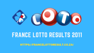 France Lotto Results 2011